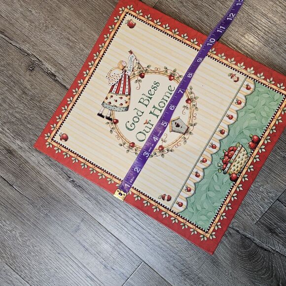 Karla Dornacher Recipe Keeper 3 Ring Binder with Tabs Country Quaint Cook Gift - Picture 5 of 13